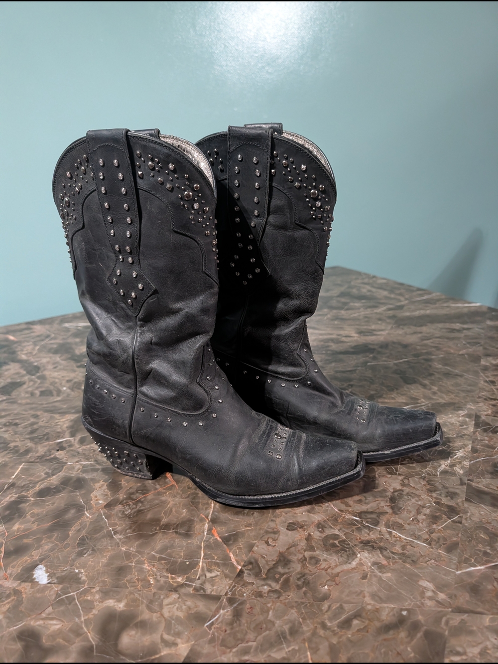Ariat Black Studded Rhinestone Boots